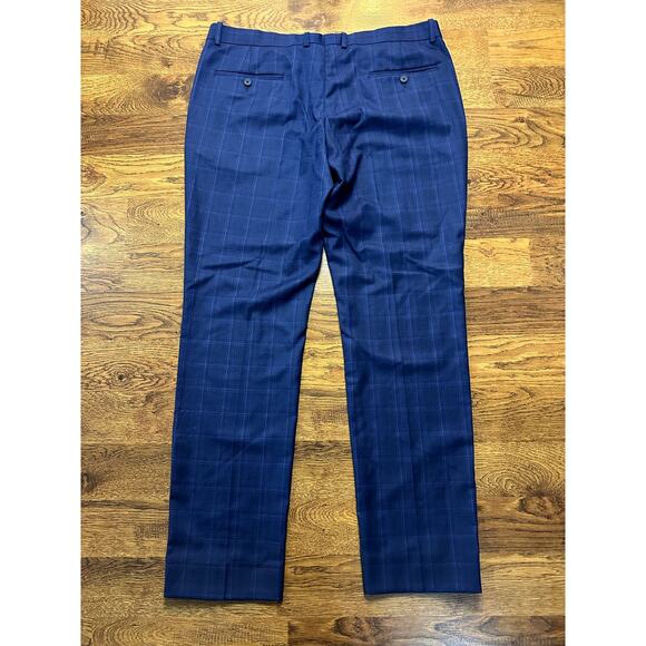 Nordstrom Rack Men’s Dress Slacks Blue Size 38x32 NWT Classic Tailored Menswear - Picture 2 of 8
